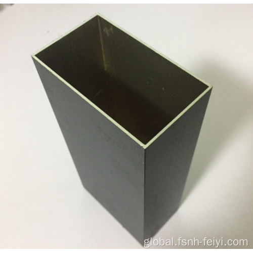 Sprayed Aluminum Alloy Square Tube Color aluminum square tube Factory